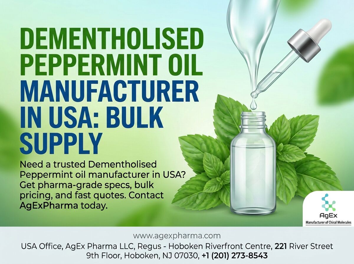 Lucknow, Health, Dementholised Peppermint Oil Manufacturer In USA: Bulk Supply