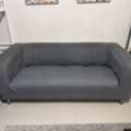 SAR 200,  IKEA 2-Seater Sofa - Dark Grey, Washable Cover