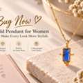 INR 5800,  Buy Now Gold Pendant For Women To Make Every Look More Stylish