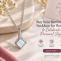 INR 6000,  Buy Now Birthstone Necklace For Women To Celebrate Personal Style