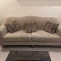 SAR 1200,  7-Seater Sofa Set (3+2+1+1) - Beige Fabric, Good Condition