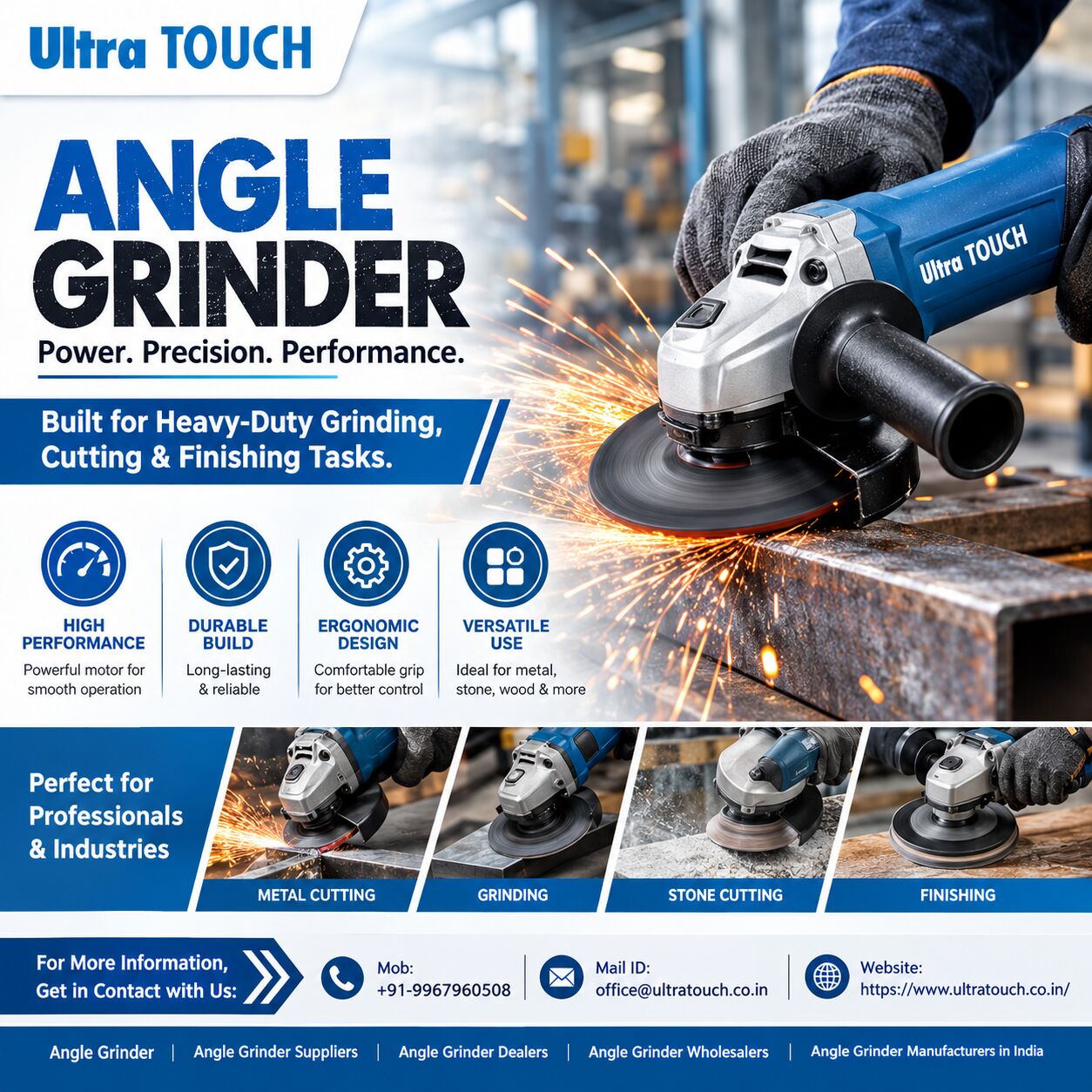 Mumbai, Wholesale Products, Angle Grinder Manufacturers In India &ndash; Ultra Touch