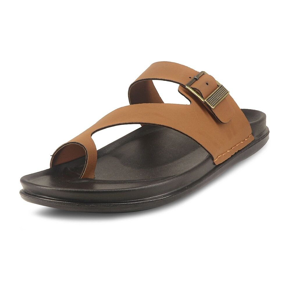 Mumbai, Clothing & Accessories, Men PU Slippers With Soft PU Straps &ndash; Lakhani Shoes