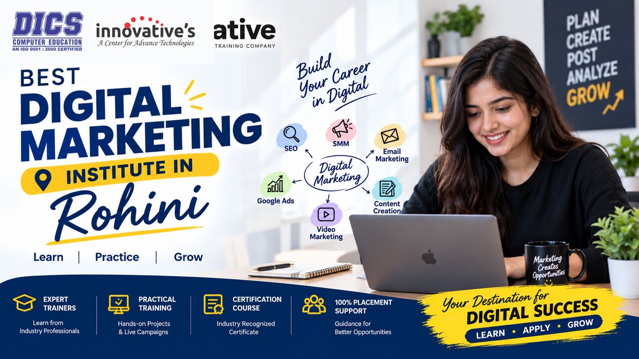 Laxmi Nagar, Education, Build Your Career With Digital Marketing Training In Rohini