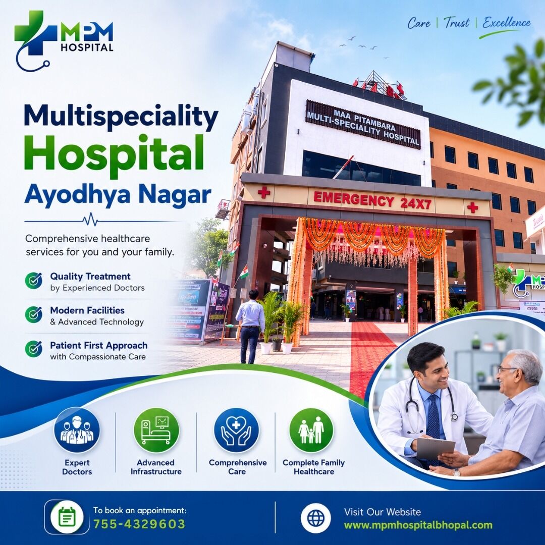Bhopal, Health, Maa Pitambara Multi Speciality Hospital &ndash; Quality Healthcare In Ayodhya Nagar