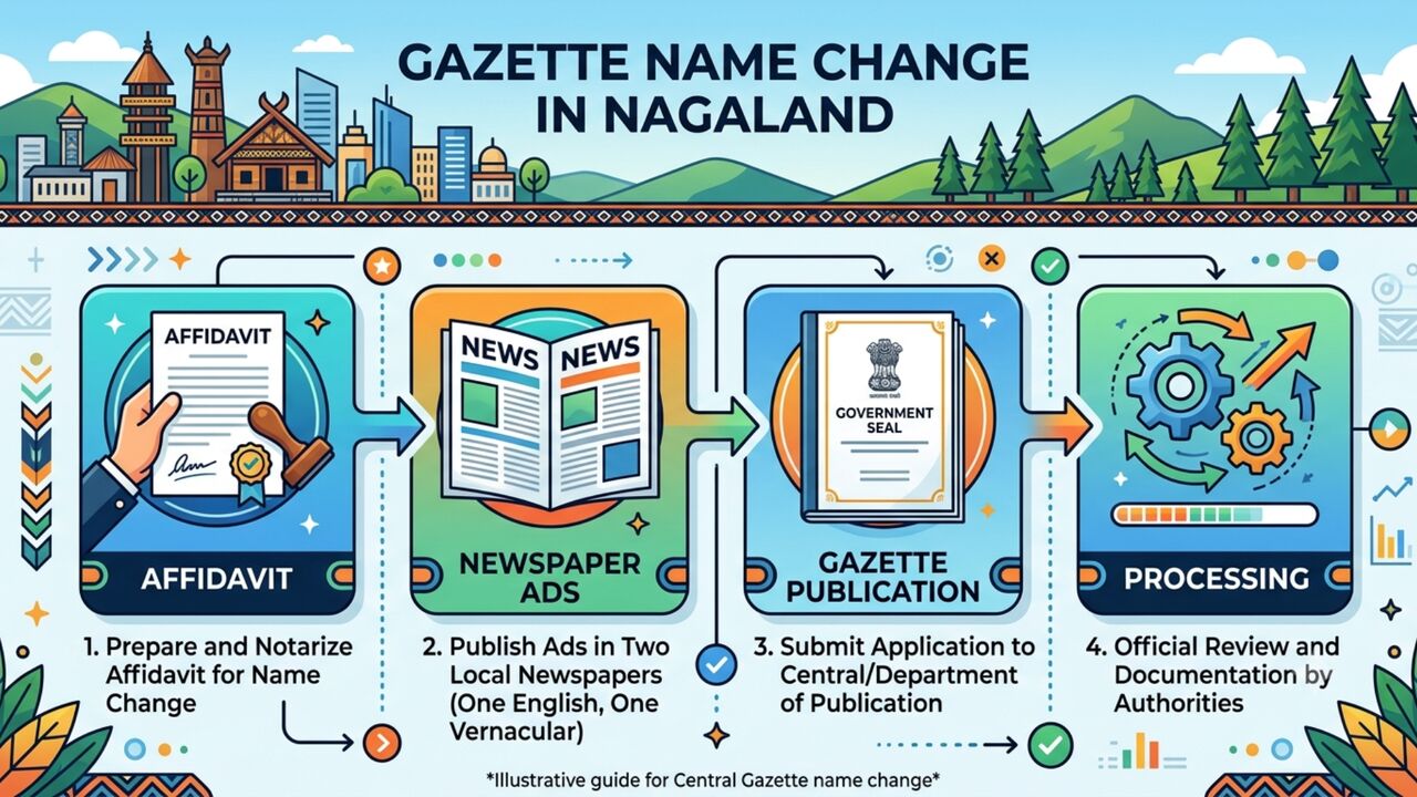 New Delhi, Legal, Hassle-Free Gazette Name Change In Nagaland Service