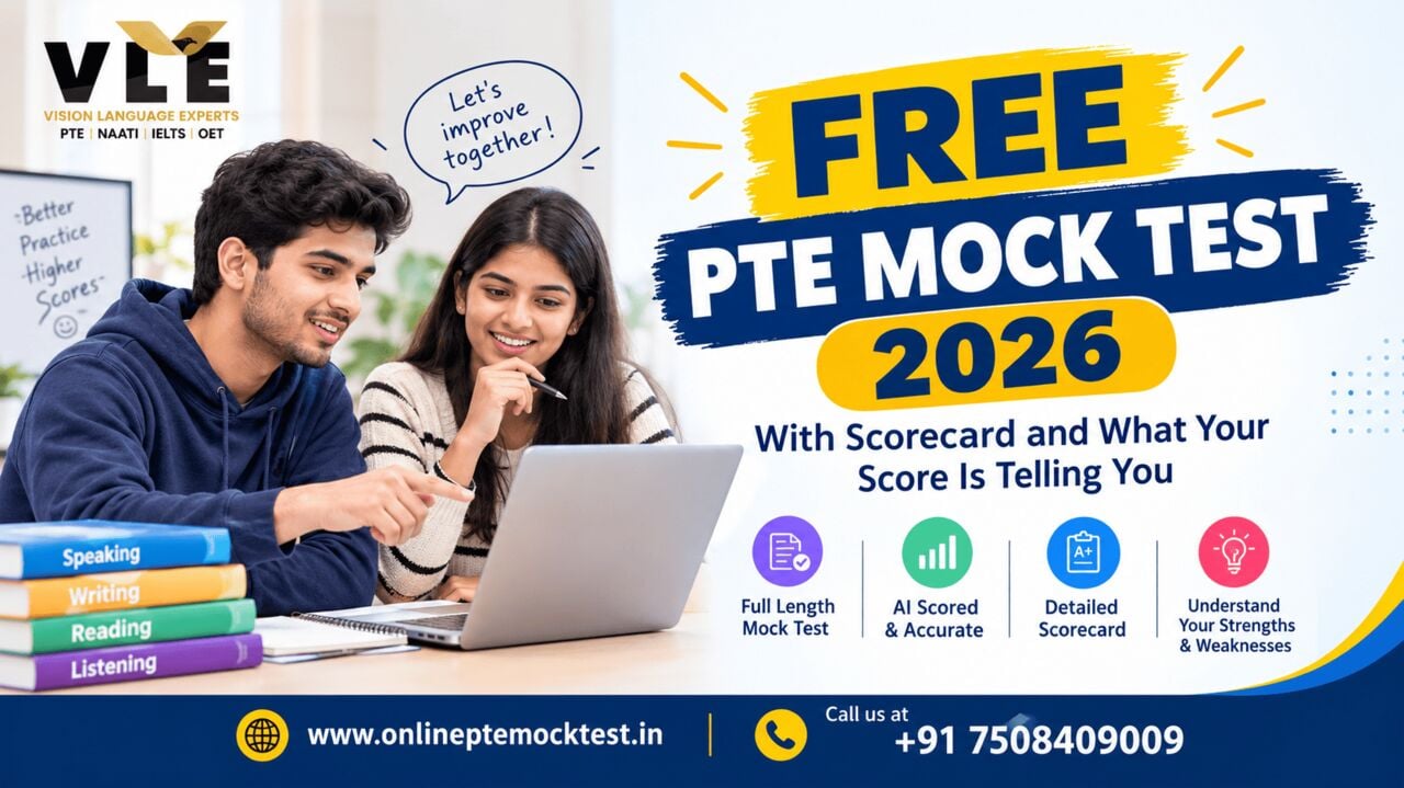 Mumbai, Lessons Wanted, Free PTE Mock Test &ndash; Register Now, No Fees Required