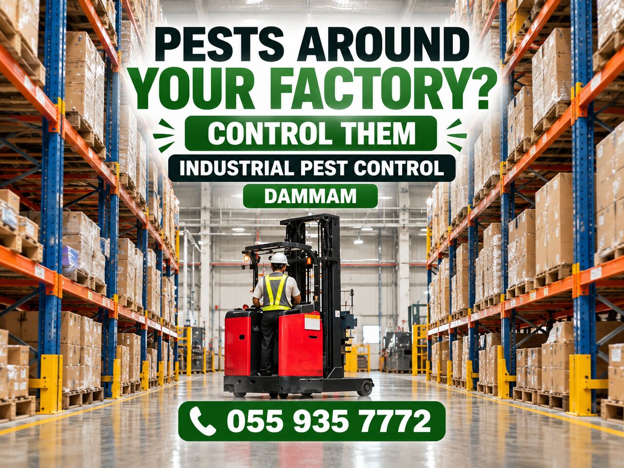 Al Shifa, Pest Control, ✅✅ PESTS AROUND YOUR FACTORY? CONTROL THEM – INDUSTRY PEST CONTROL DAMMAM – ✅055 935 7772✅
