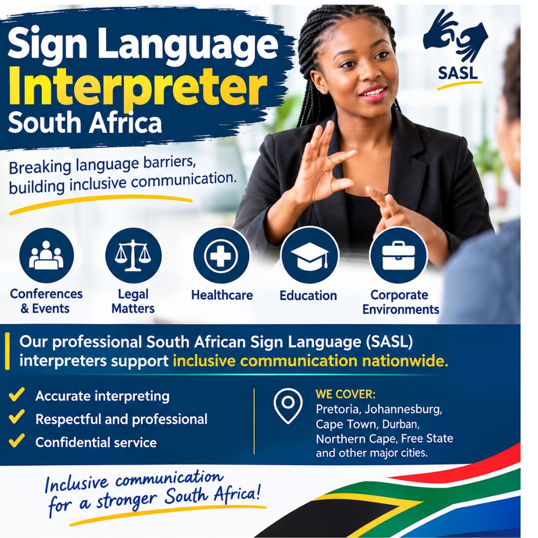 Johannesburg, Legal, Professional Sign Language Interpretation Service