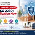 Limited Slots This Quarter: Get Iso 22301 Certification Now