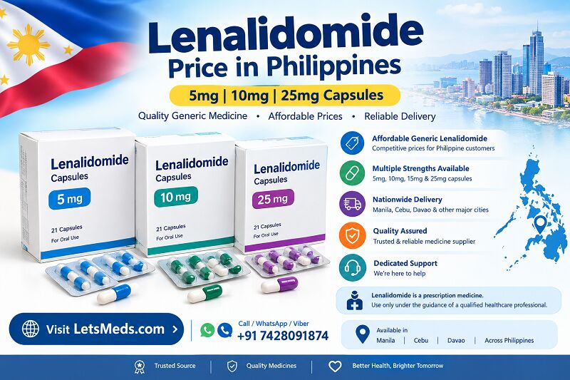 Manila, Health & Beauty Items, PHP 1,  Lenalidomide For Multiple Myeloma | Philippines Availability