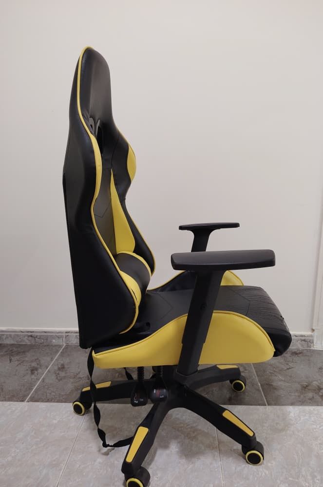 Riyadh, Furniture, SAR 200,  كرسي قيمنق Mahmayi B88 مريح وقابل للتعديل – أسود وأ