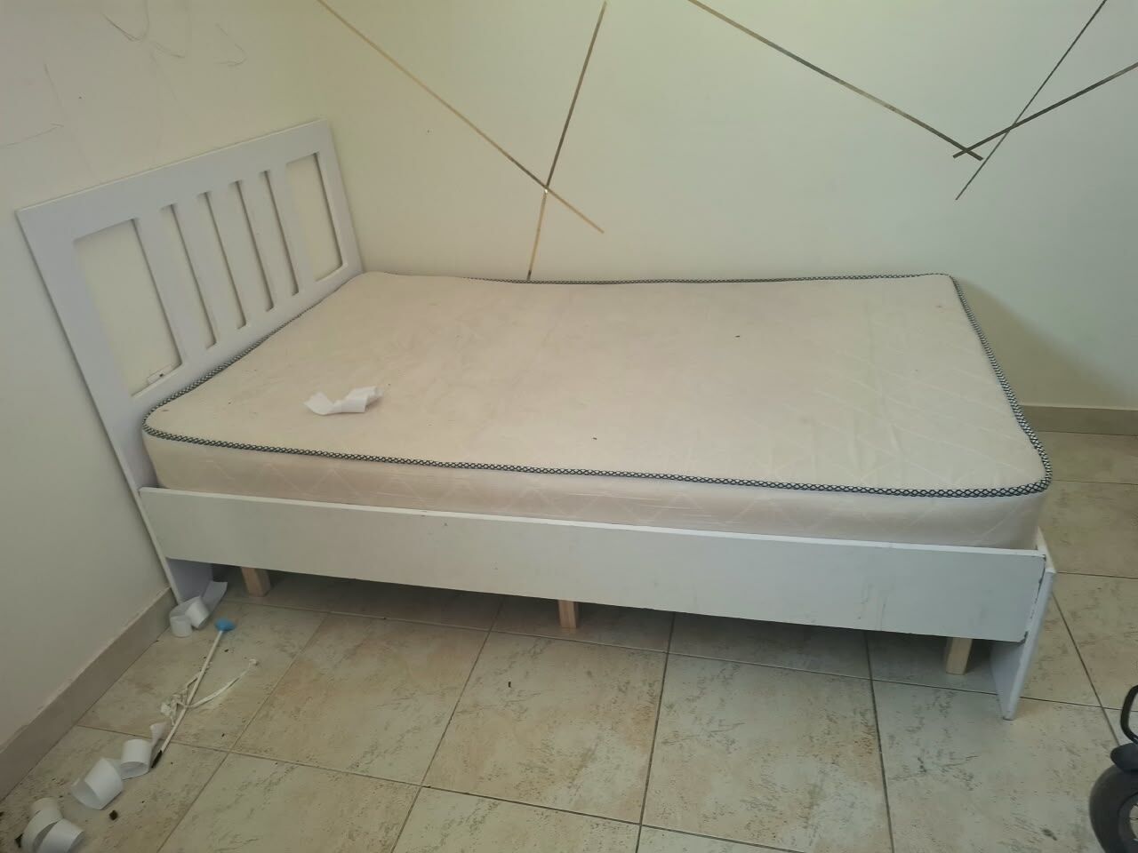 Al Sulaimaniah Al Sharqiyah, Household Items, SAR 150,  Small Bed With Mattress For Sale
