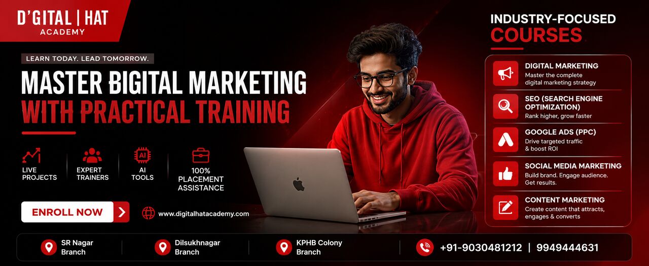 Hyderabad, Education, Digital Marketing Training Academy In Hyderabad