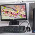 BHD 68,  Back To School Offer HP Core I5 6th Generation Computer Set HP Wide LED Monitor + 8GB RAM