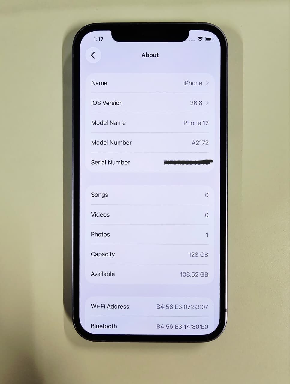 Riyadh, Mobile Phones, SAR 1000,  I Phone 12 (Purple)