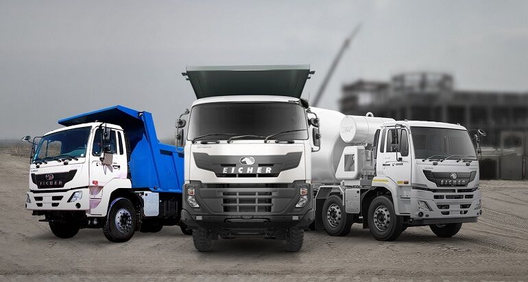 Mumbai, Automotive, Buy Eicher Tipper Trucks Engineered For Tough Working Conditions