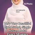 38, 🌷Very Very Beautiful, White Color, Smart, Very Very Religious Girl