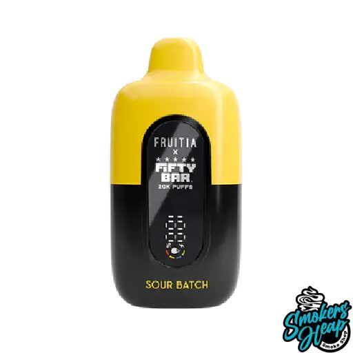 New York, Electronics, USD 74,  Fruitia X Fifty Bar 20K Puffs Disposable Vape