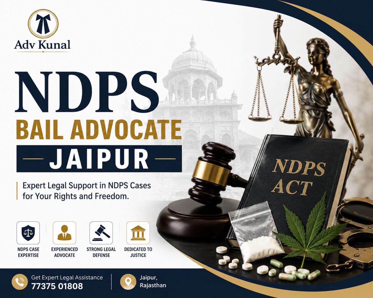 Jaipur, Legal, NDPS Bail Advocate Jaipur