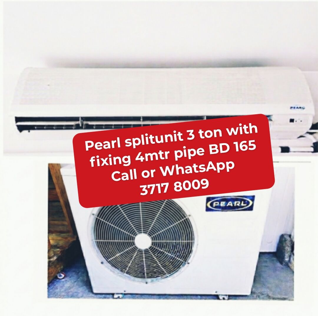 Manama, Air Conditioners, BHD 165,  @@Pearl Splitunit 3 Ton In Good Condition For Sale With Delivery And Fixing