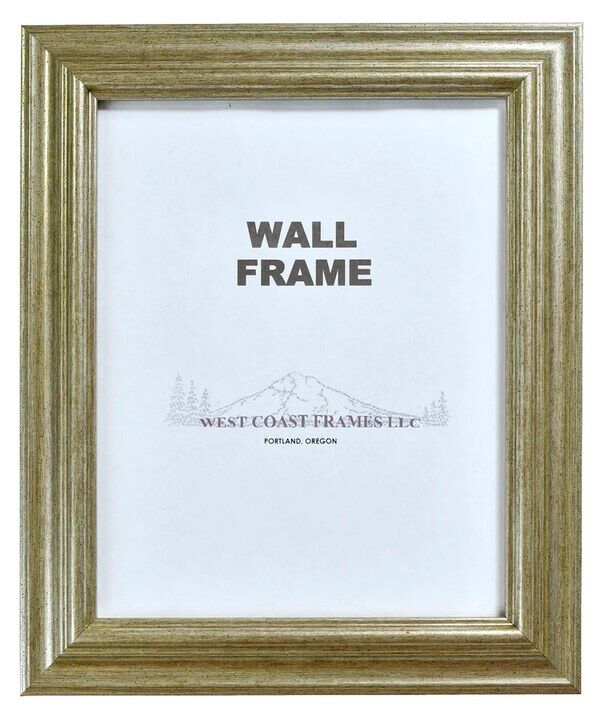 New York, Business, Silver Picture Frame With Clear Glass | Handcrafted