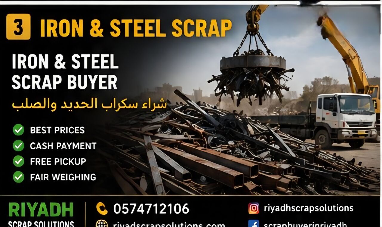 Ad Diriyah, Items Wanted, Riyadh Scrap Solutions|Scrap Buyers In Riyadh