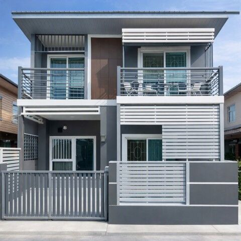 Bangkok, Villas, THB 13999,  40 Sq. Feet,  กรุงเทพกรีฑา7  รถไฟฟ้าสายสีเหลือง ศร
