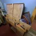 SAR 1000,  Bed, Without Matrass Cabinet Side Tables Addressing Set With Mirror