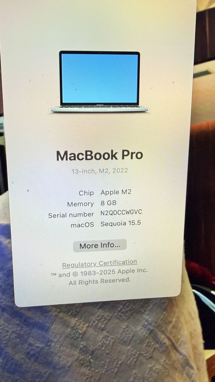 Jubail, Electronics, SAR 4000,  MacBook Pro