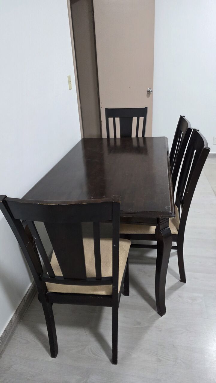 Yanbu, Furniture, SAR 400,  Dining Table Set (1 Table + 4 Chairs) &ndash; Yanbu &ndash; SAR 400