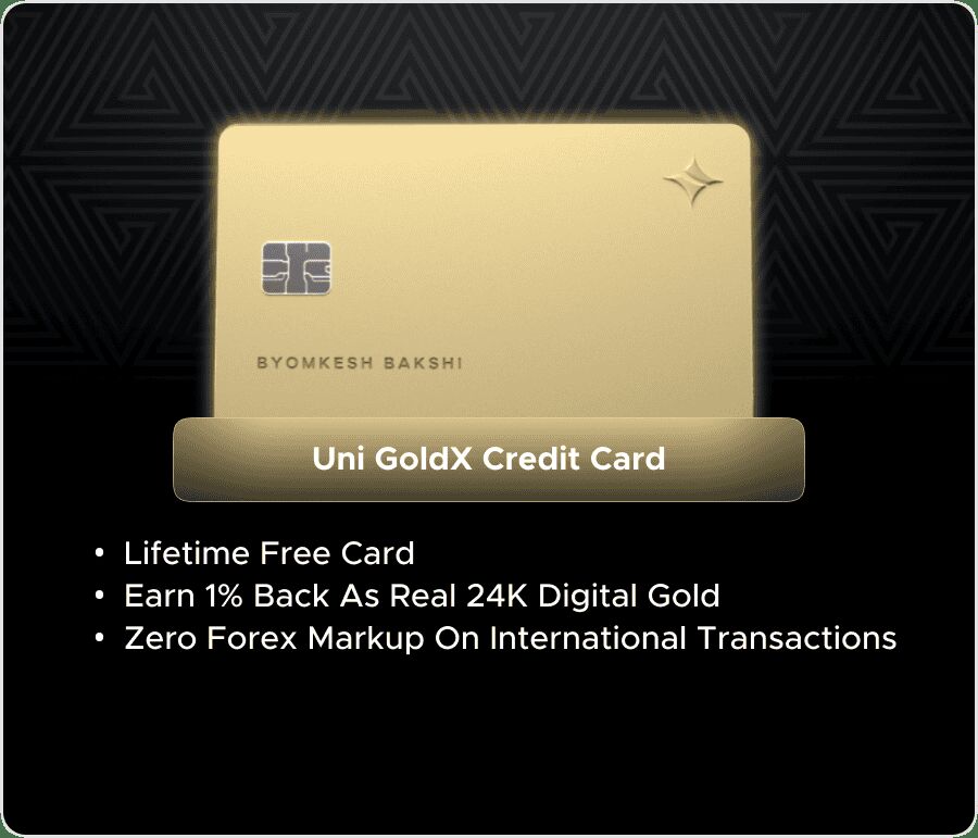 New Delhi, Financial, Uni GoldX Credit Card &ndash; Free RuPay Card With Unlimited Rewards!