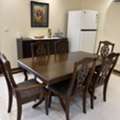 SAR 1200,  Wooden Dining Table With 6 Chairs