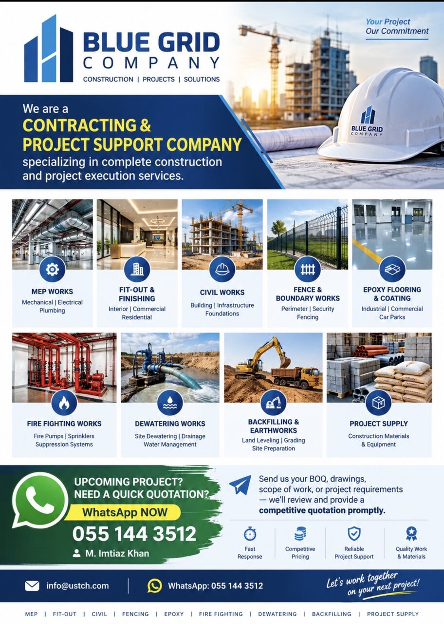 Riyadh, Construction, We Provide Backfilling And Dewatering Services