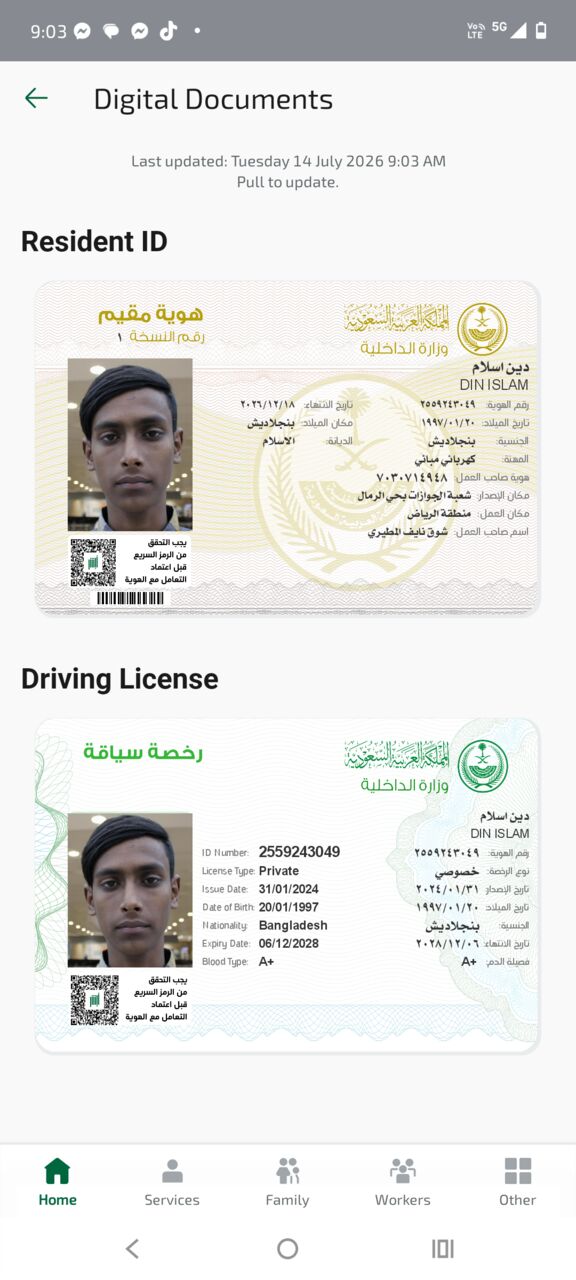 Riyadh, Job Seekers, I Am Good Driver And Have A Valid License And Iqama