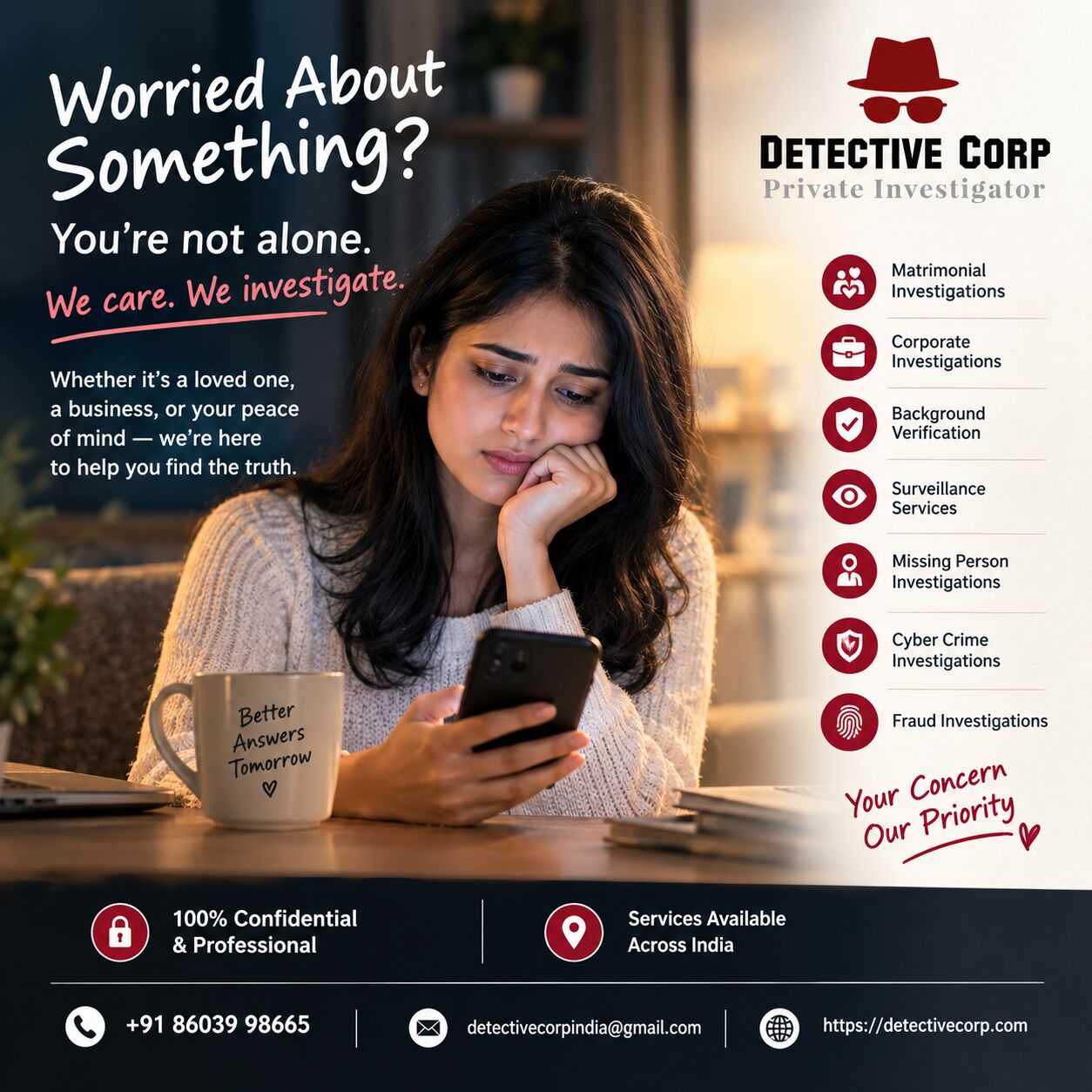 New Delhi, Business, Detective Corp &ndash; India