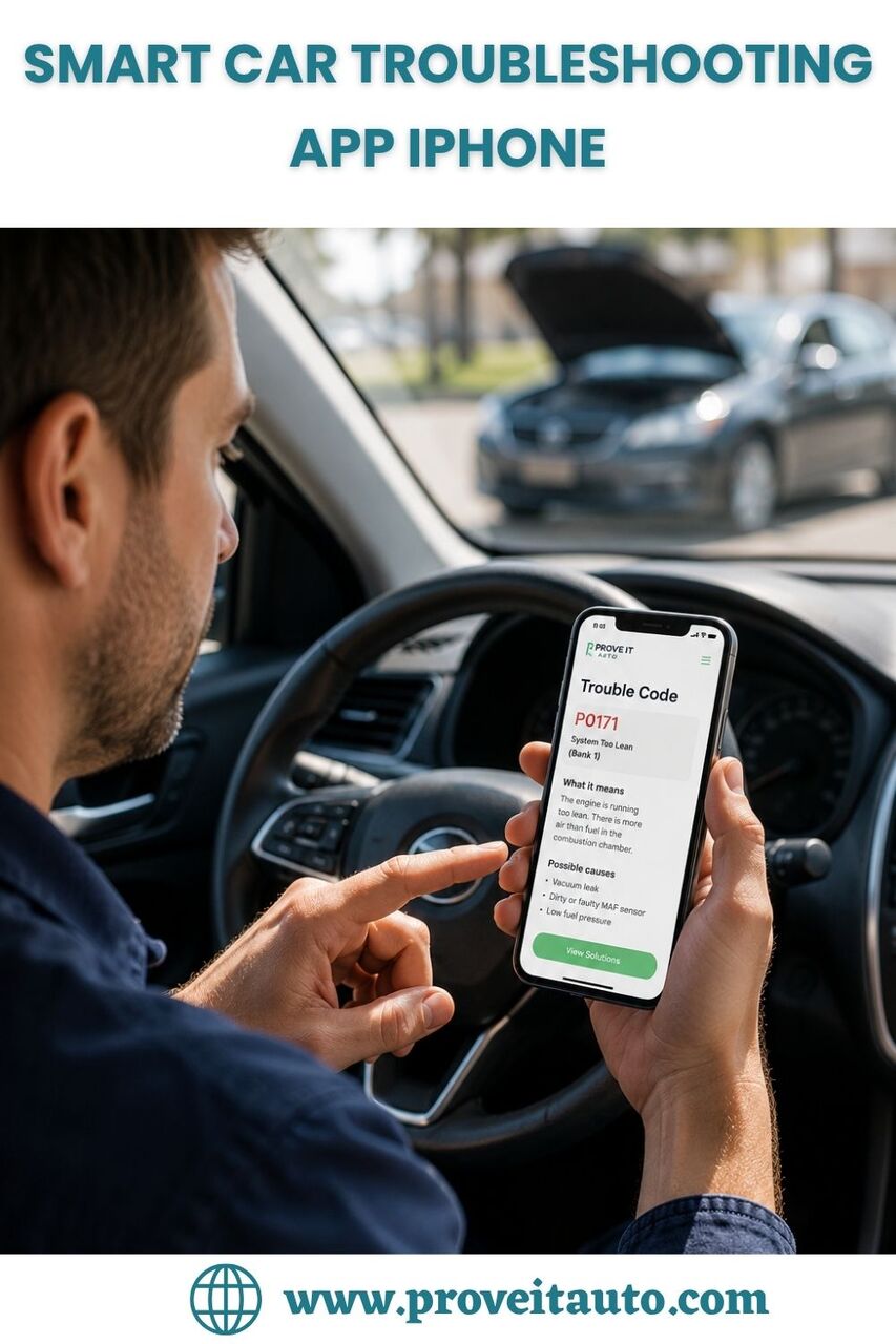 New York, Automotive, Solve Car Care Confusion Faster With A Smart Troubleshooting App For IPhone