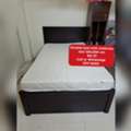 BHD 37,  @@Double Bed With Mattress In Good Condition For Sale With Delivery