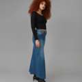 Buy Raw Hem Jeans & Medium Wash Maxi Skirts: Style Guide