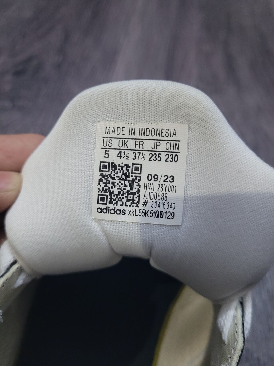Jeddah, Clothing & Accessories, SAR 30,  Adidas FortaRun 2.0 Cloudfoam Sneakers