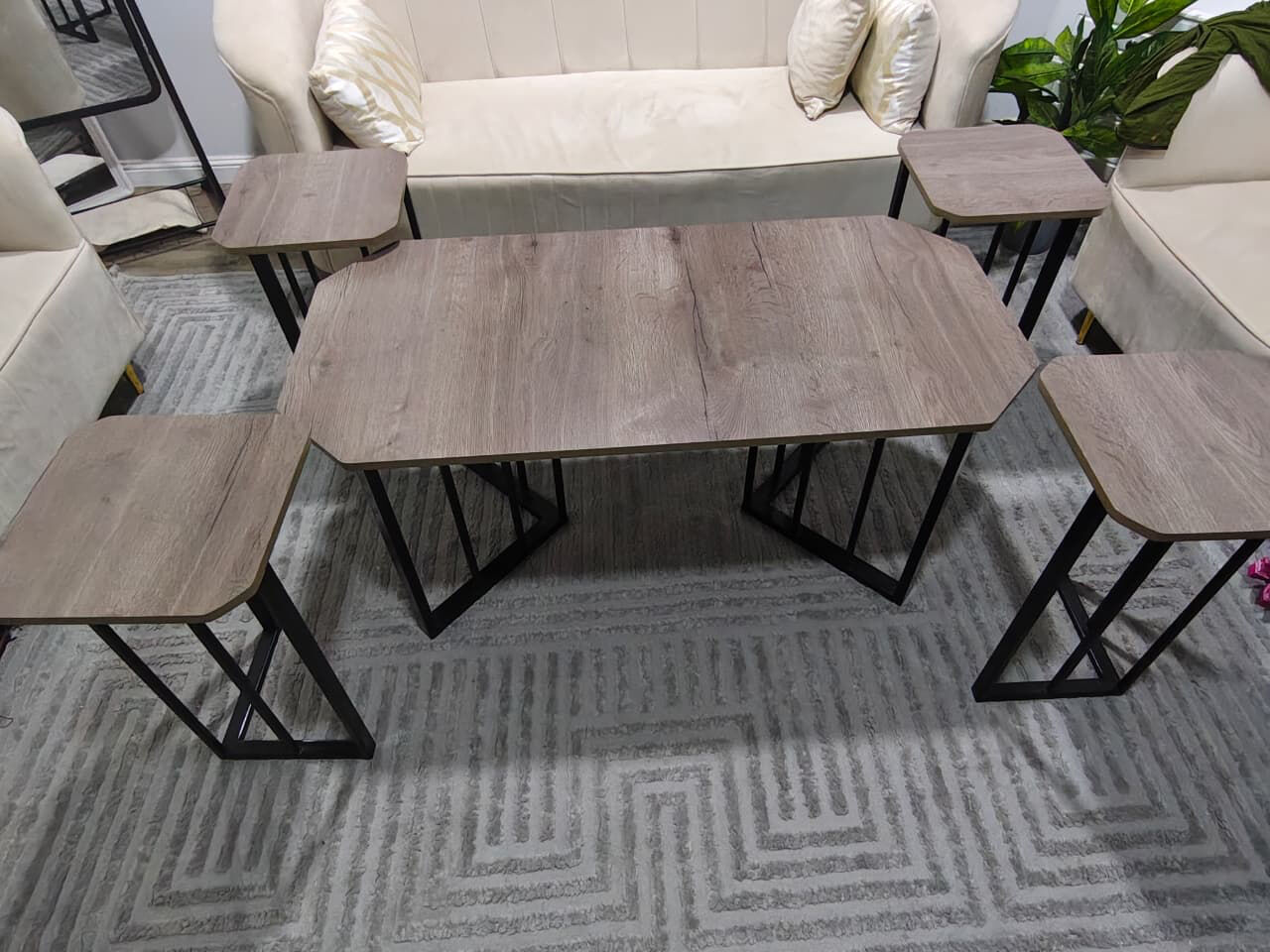 Riyadh, Furniture, SAR 650,  5-Piece Coffee Table Set