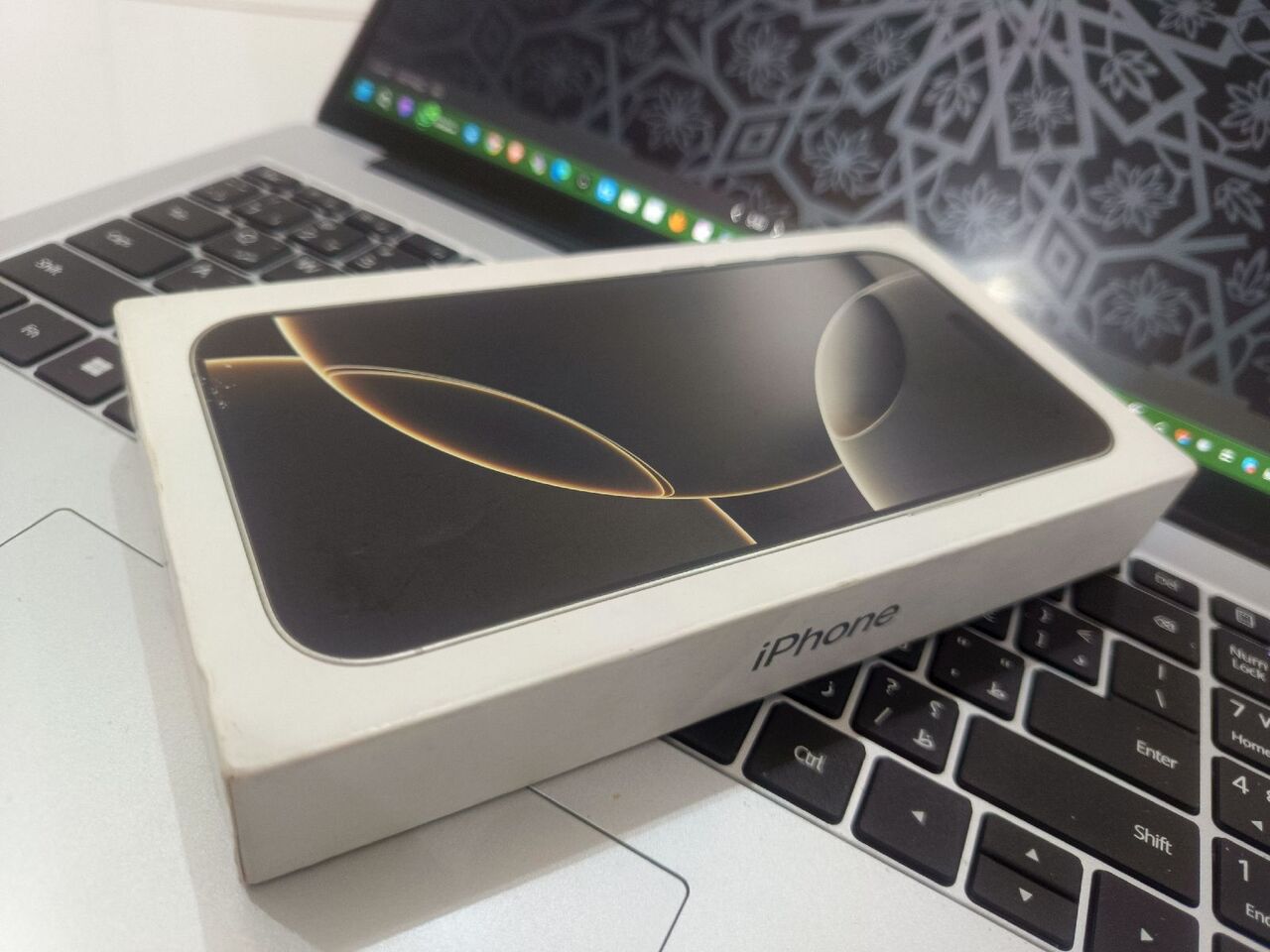 Al Malaz, Electronics, SAR 3650,  IPhone 16 Pro Max 256GB Natural Titanium (97% BH) - Zero Scratch - Full Box