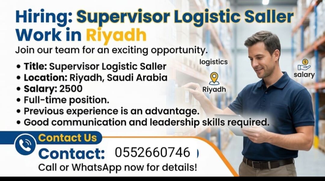 Riyadh, Job Seekers, Warehouse