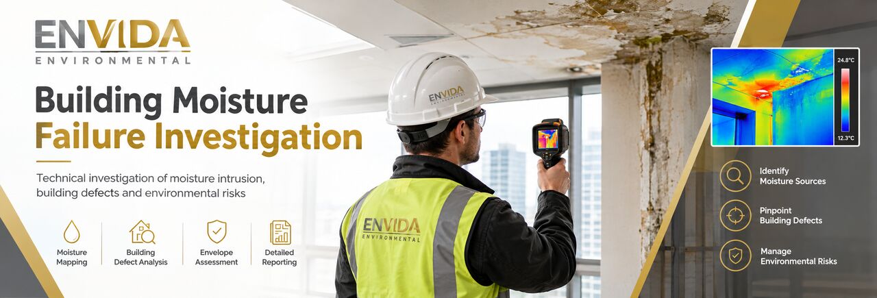 London, Household, Building Moisture Failure Investigation