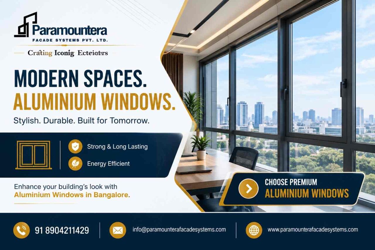 Bangalore, Construction, Aluminium Windows In Bangalore