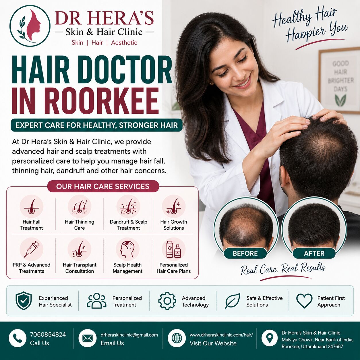 Mumbai, Medical, Trusted Hair Doctor In Roorkee For Healthy Hair
