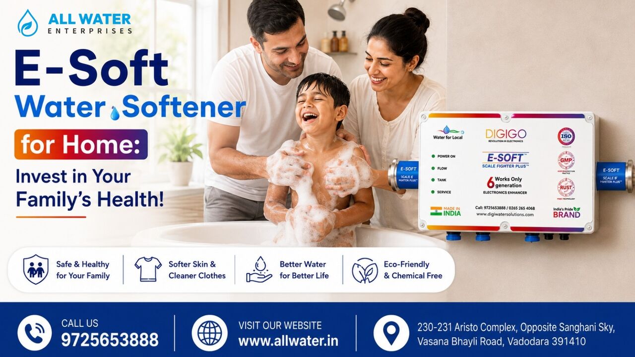 Mumbai, Technical, All Water E-Soft Water Treatment & Hard Water Solutions