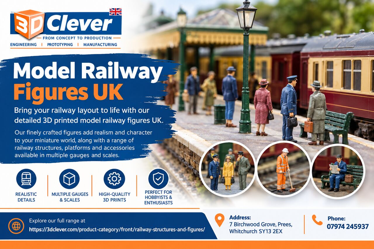 London, Printing, Model Railway Figures UK &ndash; Detailed Figures And Railway Structures