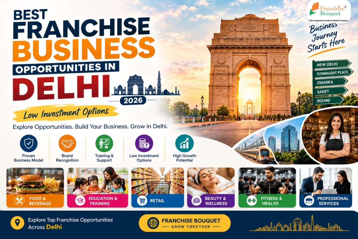 New Delhi, Business Partners, Best Franchise Business Opportunities In Delhi With Low Investment