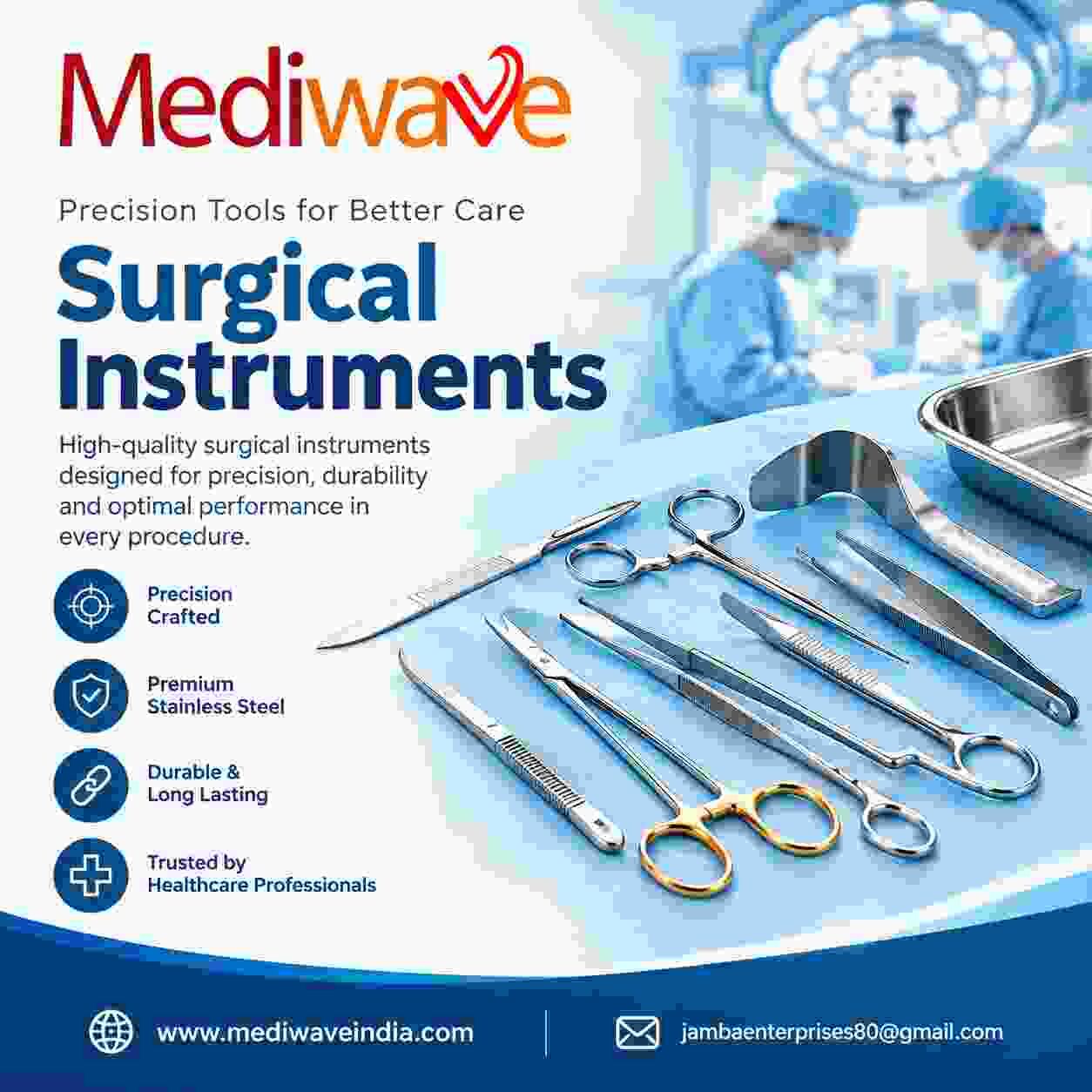 Mumbai, Health & Beauty Items, Quality Surgical Instruments Manufacturers In India